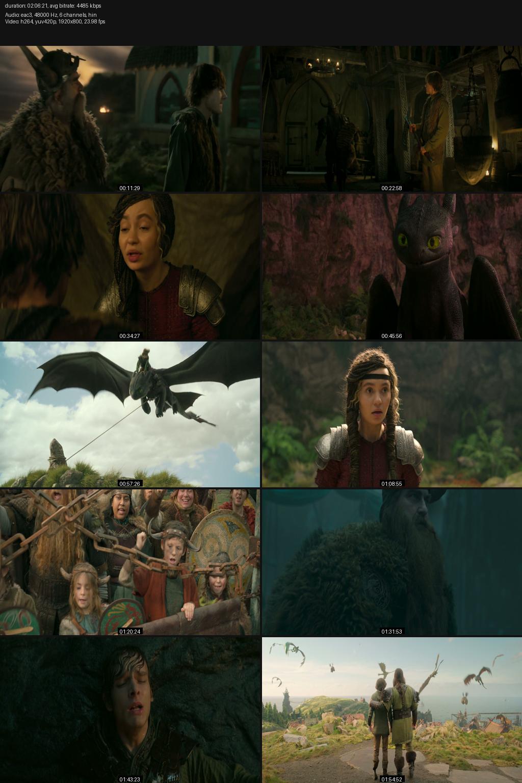 How to Train Your Dragon (2025) Full Movie [Hindi-English] 4K 2160p 1080p 720p 480p Amazon WEB-DL ESub Screenshots