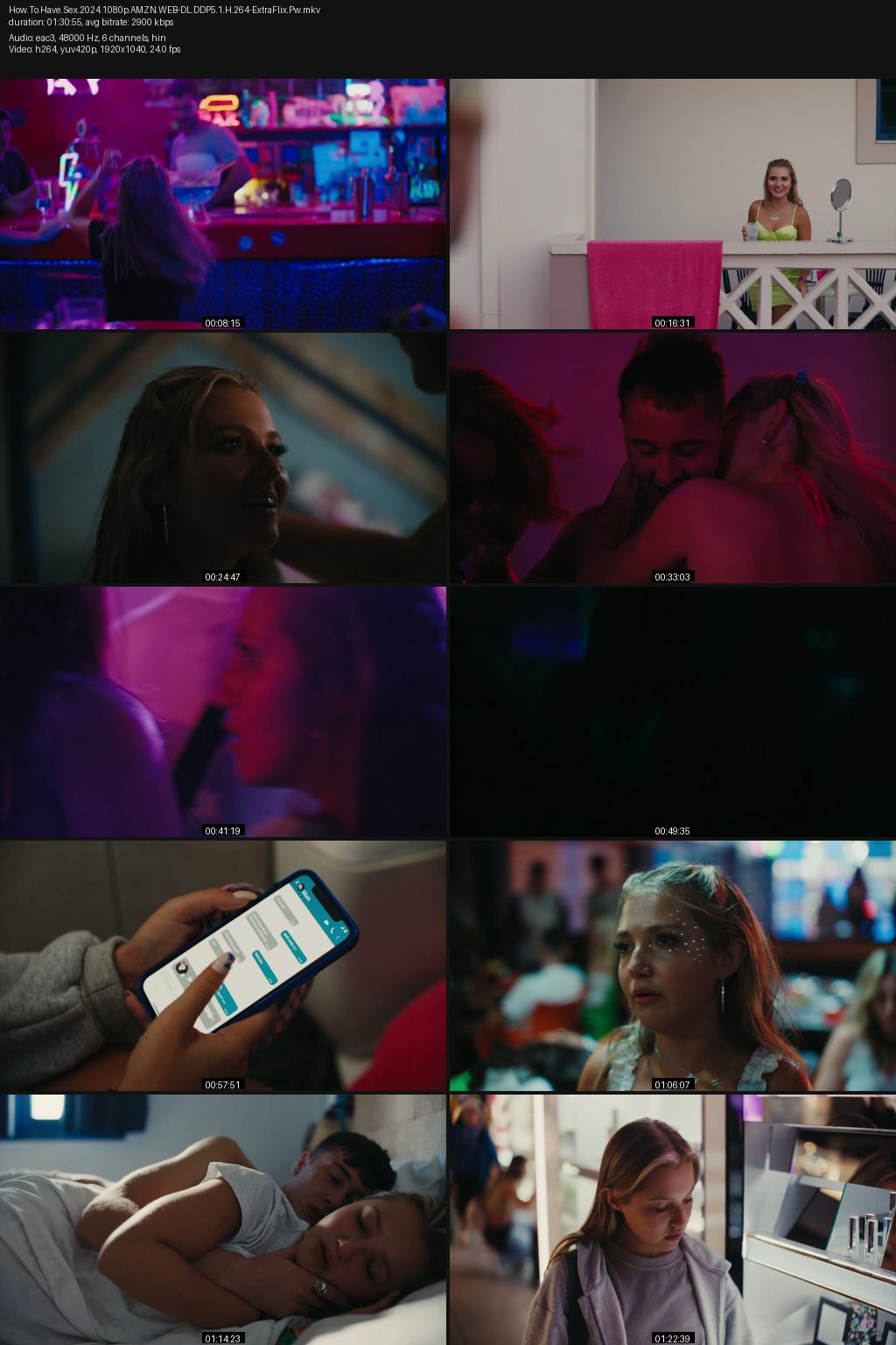 How to Have Sex (2023) 1080p | 720p | 480p Amazon WEB-DL [Hindi-English] ESub Screenshots