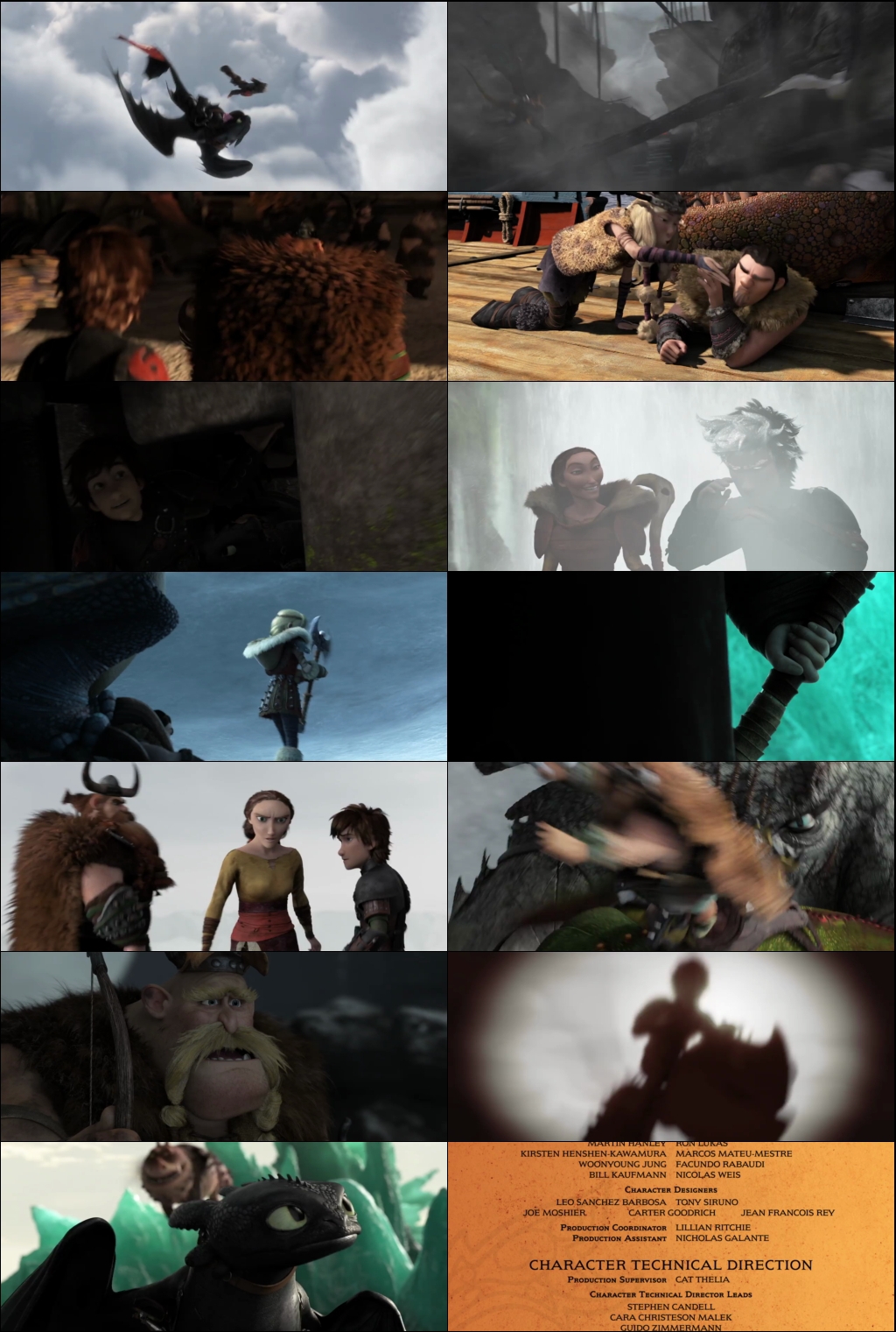 How to Train Your Dragon 2 (2014) 1080p | 720p | 480p BluRay [Hindi (हिन्दी) + English] DD5.1 ESub Screenshots
