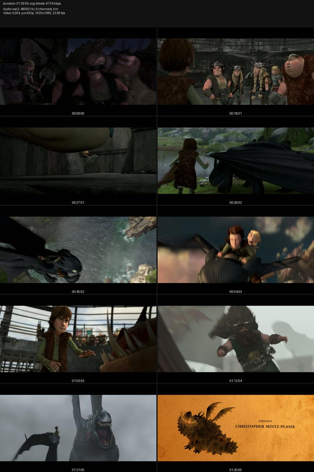 How to Train Your Dragon (2010) Full Movie [Hindi-English] 4K 2160p 1080p 720p 480p Amazon WEB-DL ESub Screenshots