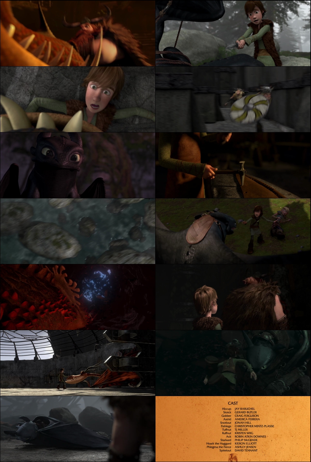 How to Train Your Dragon (2010) 1080p | 720p | 480p BluRay [Hindi (हिन्दी) + English] DD5.1 ESub Screenshots