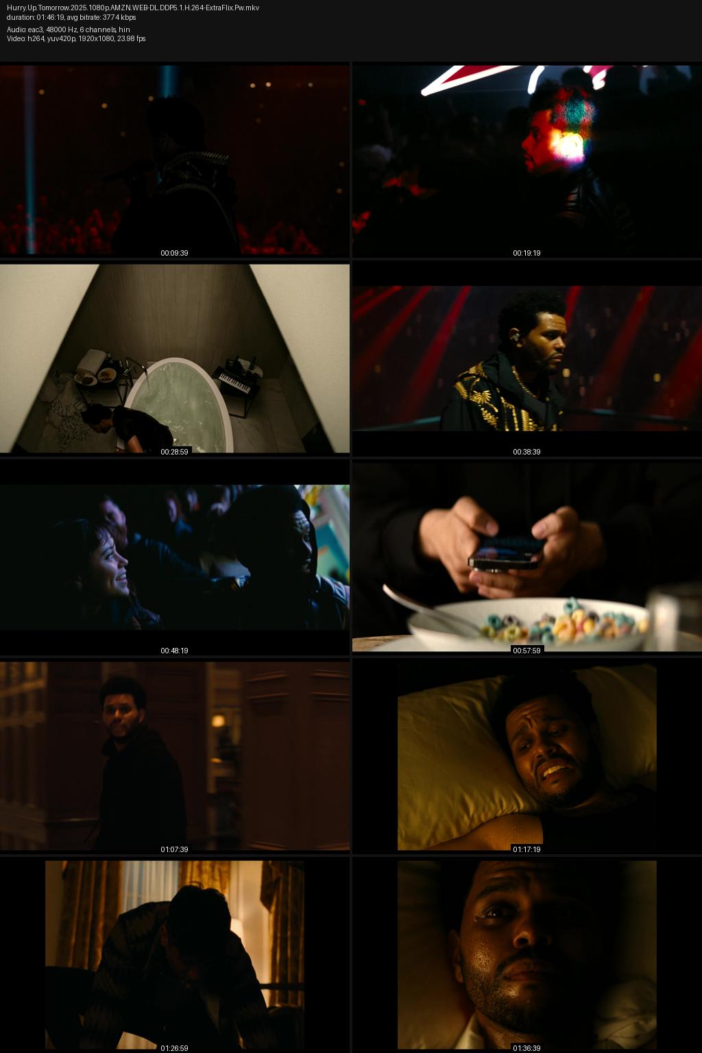 Hurry Up Tomorrow (2025) [Hindi-English] 1080p 720p 480p Amazon WEB-DL ESub Screenshots
