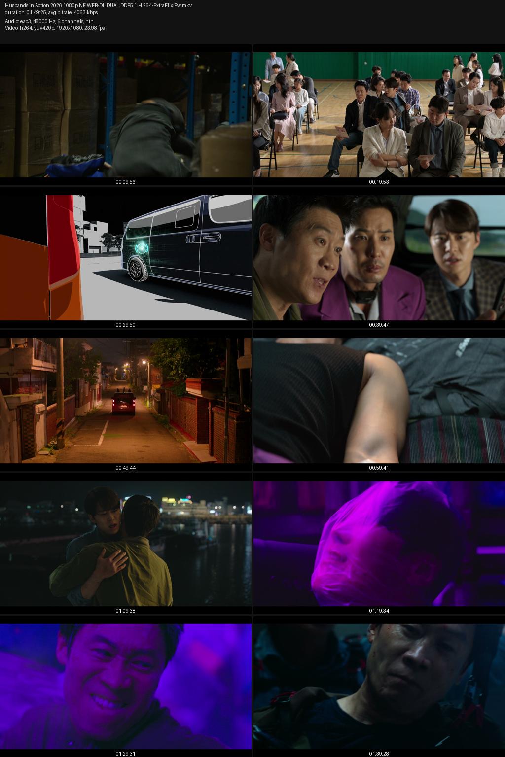 Husbands in Action (2026) [Hindi-Korean] 4K 2160p 1080p 720p 480p Netflix WEB-DL ESubs Screenshots