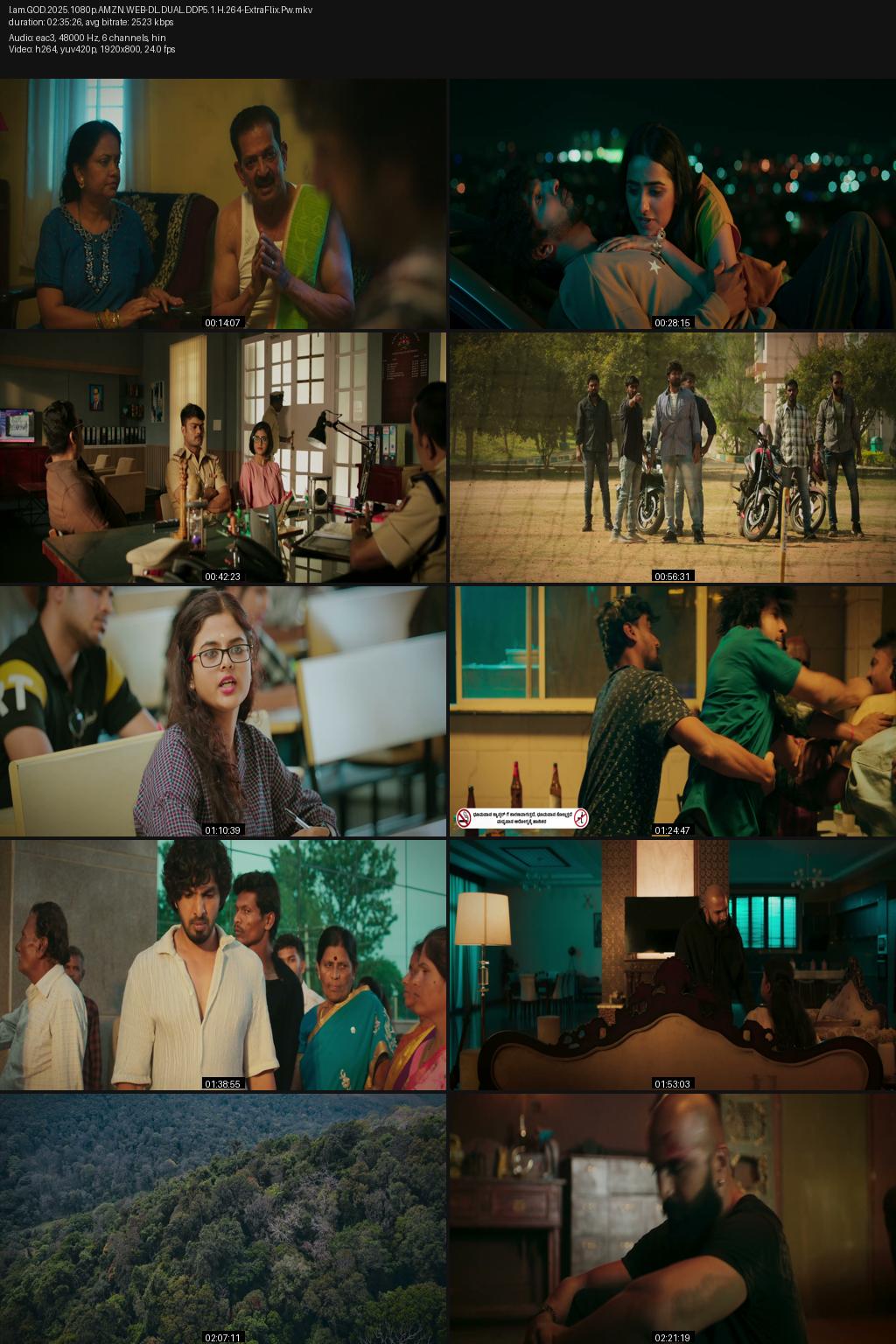 I Am God (2025) [Hindi-Kannada] 1080p 720p 480p Amazon WEB-DL ESub Screenshots