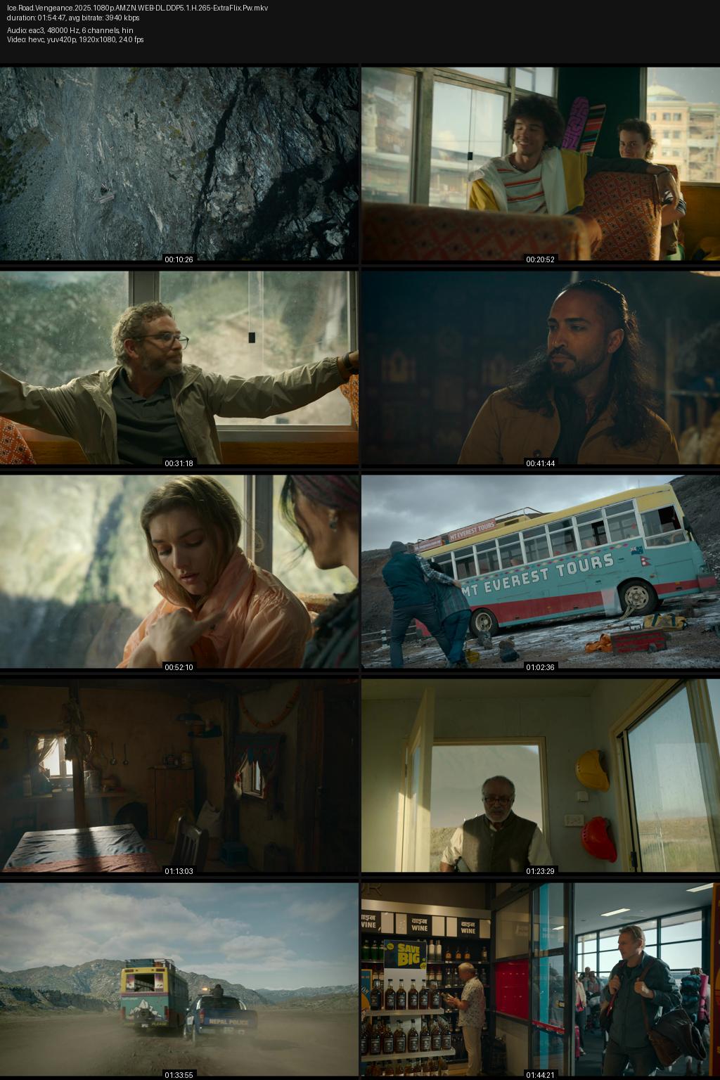 Ice Road: Vengeance (2025) [Hindi-English] 4K 2160p 1080p 720p 480p Amazon WEB-DL ESub Screenshots