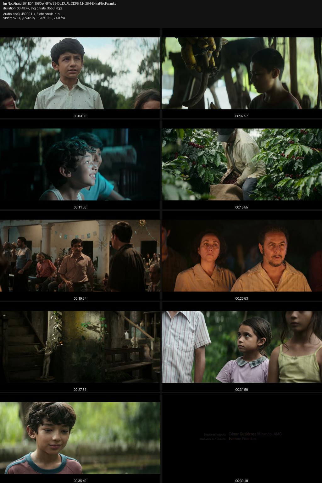 I’m Not Afraid Season 1 (2026) [Hindi-Spanish] 1080p 720p 480p Netflix WEB-DL ESubs Screenshots