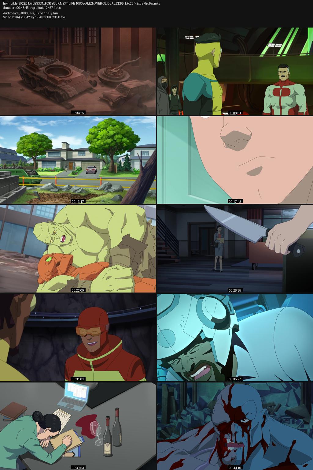 Invincible Season 2 (2023) [Hindi-English] 1080p 720p 480p Amazon WEB-DL ESub Screenshots