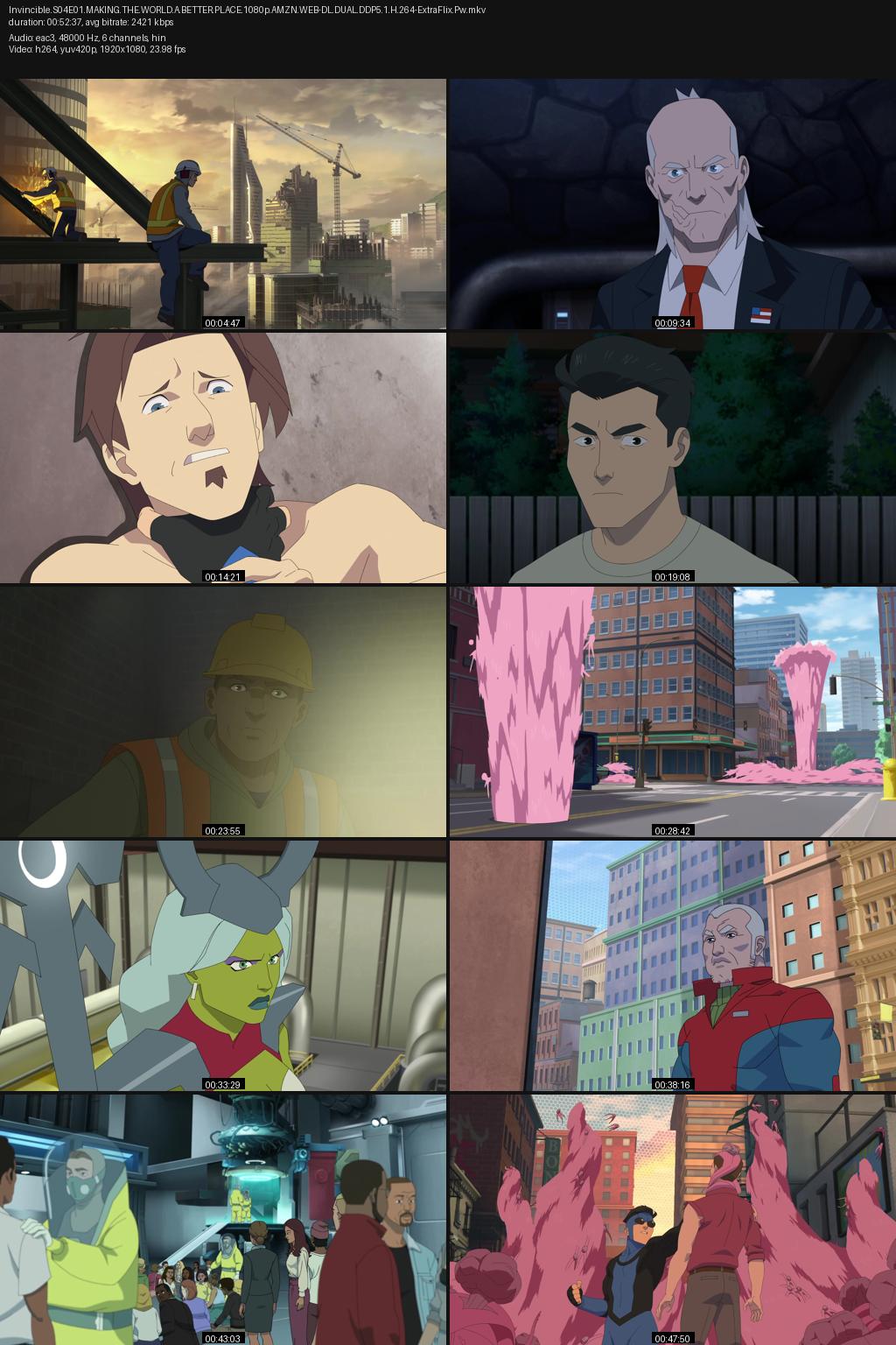 Invincible Season 4 (2026) [Hindi-English] 1080p 720p 480p Amazon WEB-DL ESub Screenshots