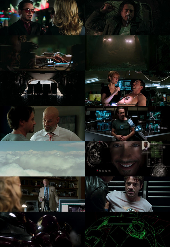 Iron Man (2008) 1080p | 720p | 480p BluRay [Hindi (हिन्दी) + English] DD5.1 ESub Screenshots
