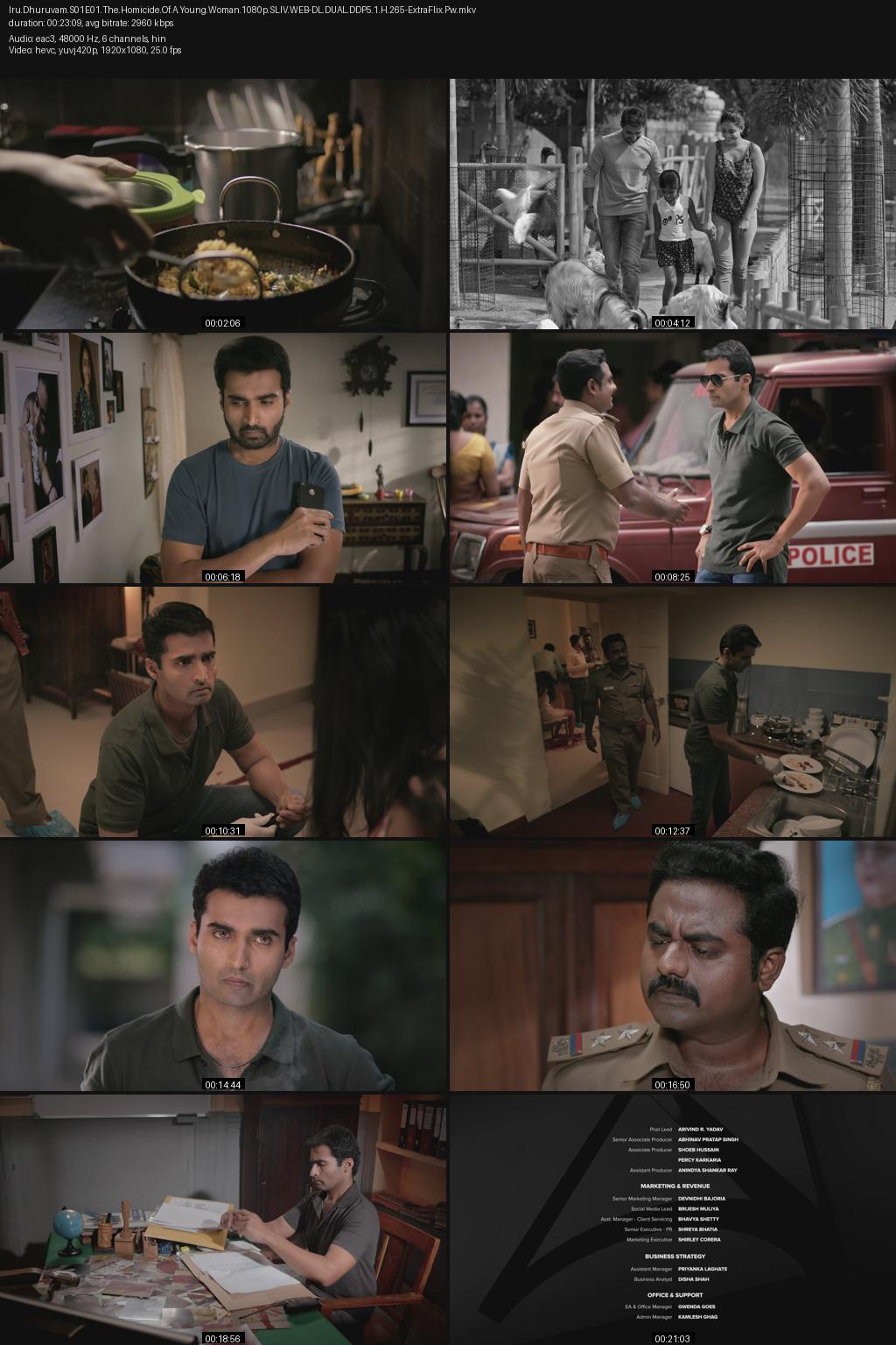 Iru Dhuruvam Season 1 (2019) [Hindi-Tamil] 4K 2160p 1080p 720p 360p SonyLIV WEB-DL ESub Screenshots