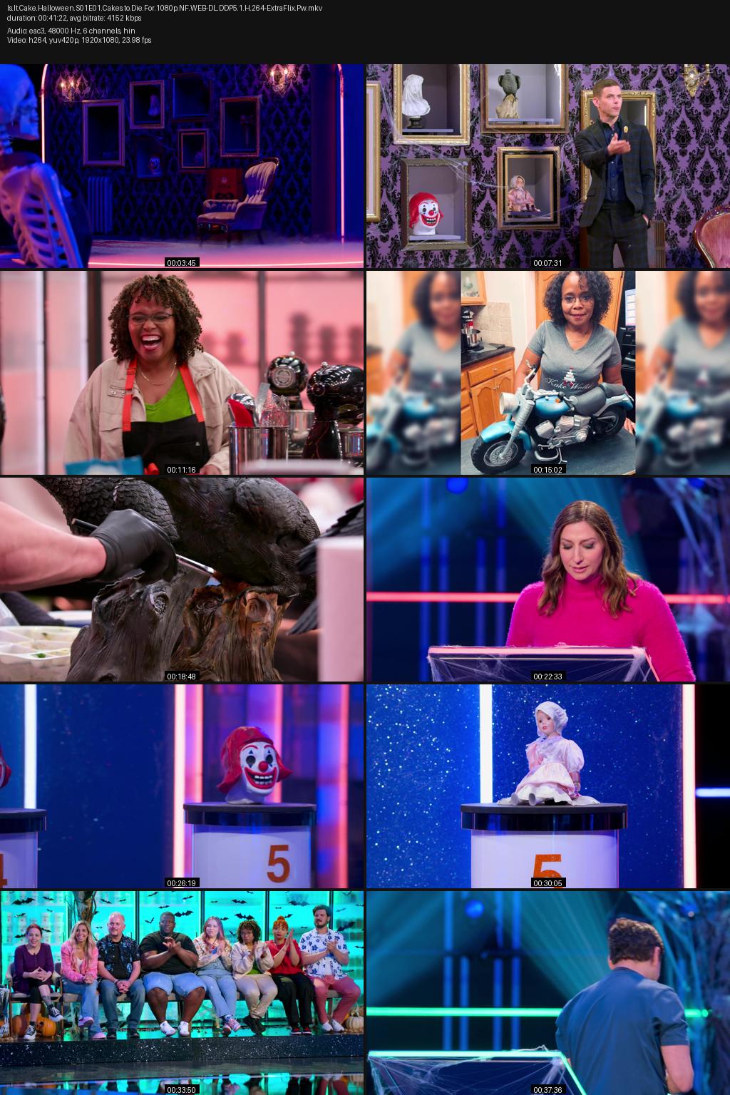 Is It Cake? Halloween Season 1 (2025) [Hindi-English] 1080p 720p 480p Netflix WEB-DL ESubs Screenshots