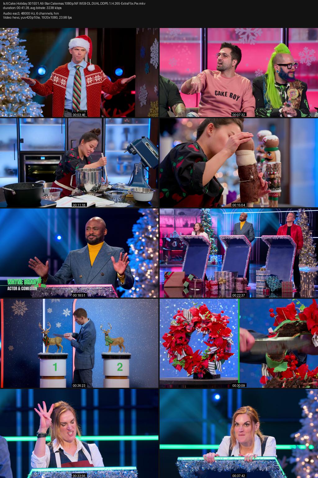 Is It Cake? Holiday Season 1 (2024) [Hindi-English] 1080p 720p 480p Netflix WEB-DL ESub Screenshots