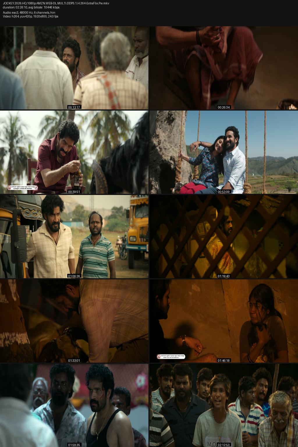Jockey (2026) [Hindi-Tamil] 1080p 720p 480p Amazon WEB-DL ESub Screenshots