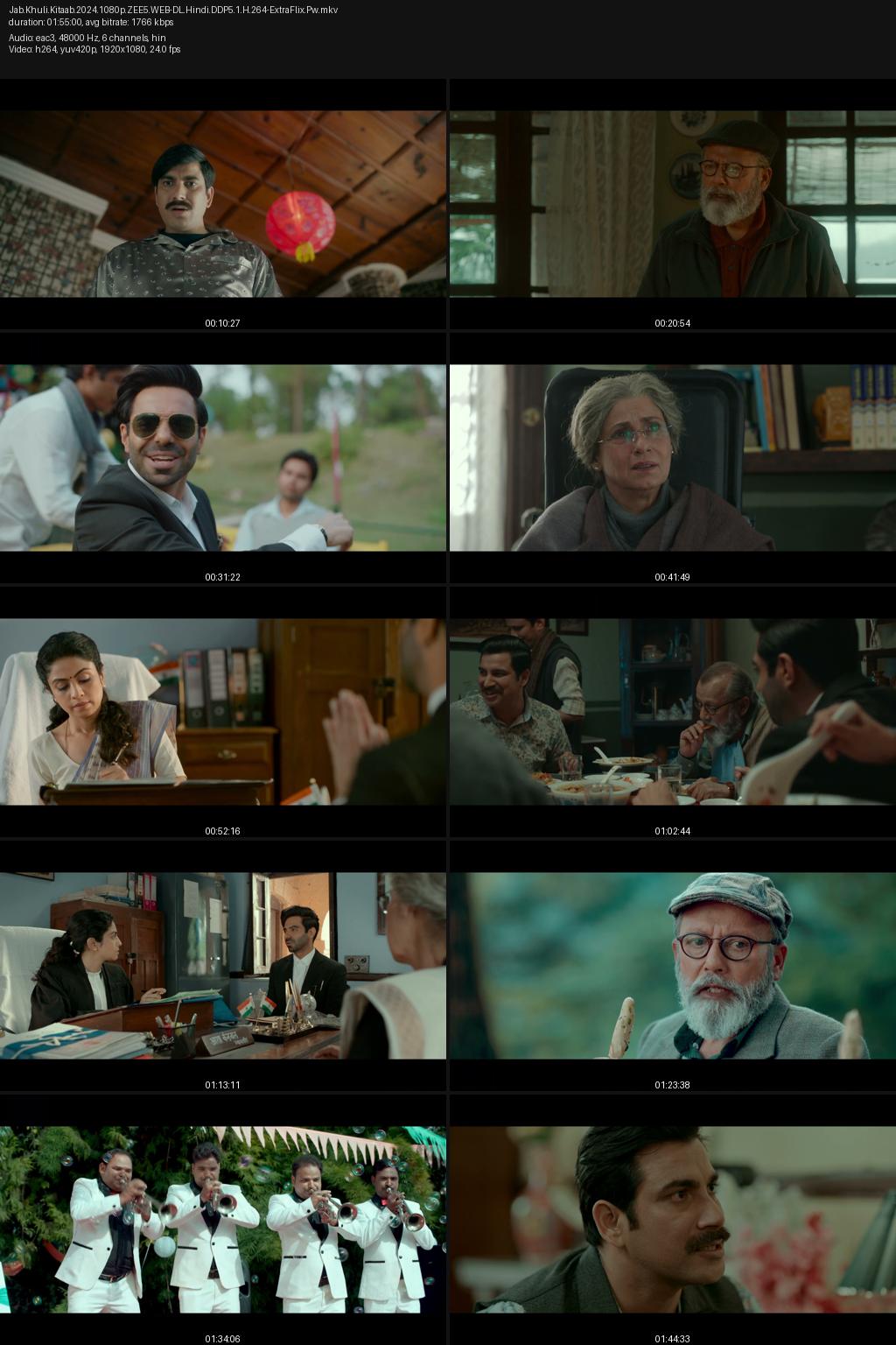 Jab Khuli Kitaab (2024) [Hindi] 4K 2160p 1080p 720p 480p ZEE5 WEB-DL ESub Screenshots