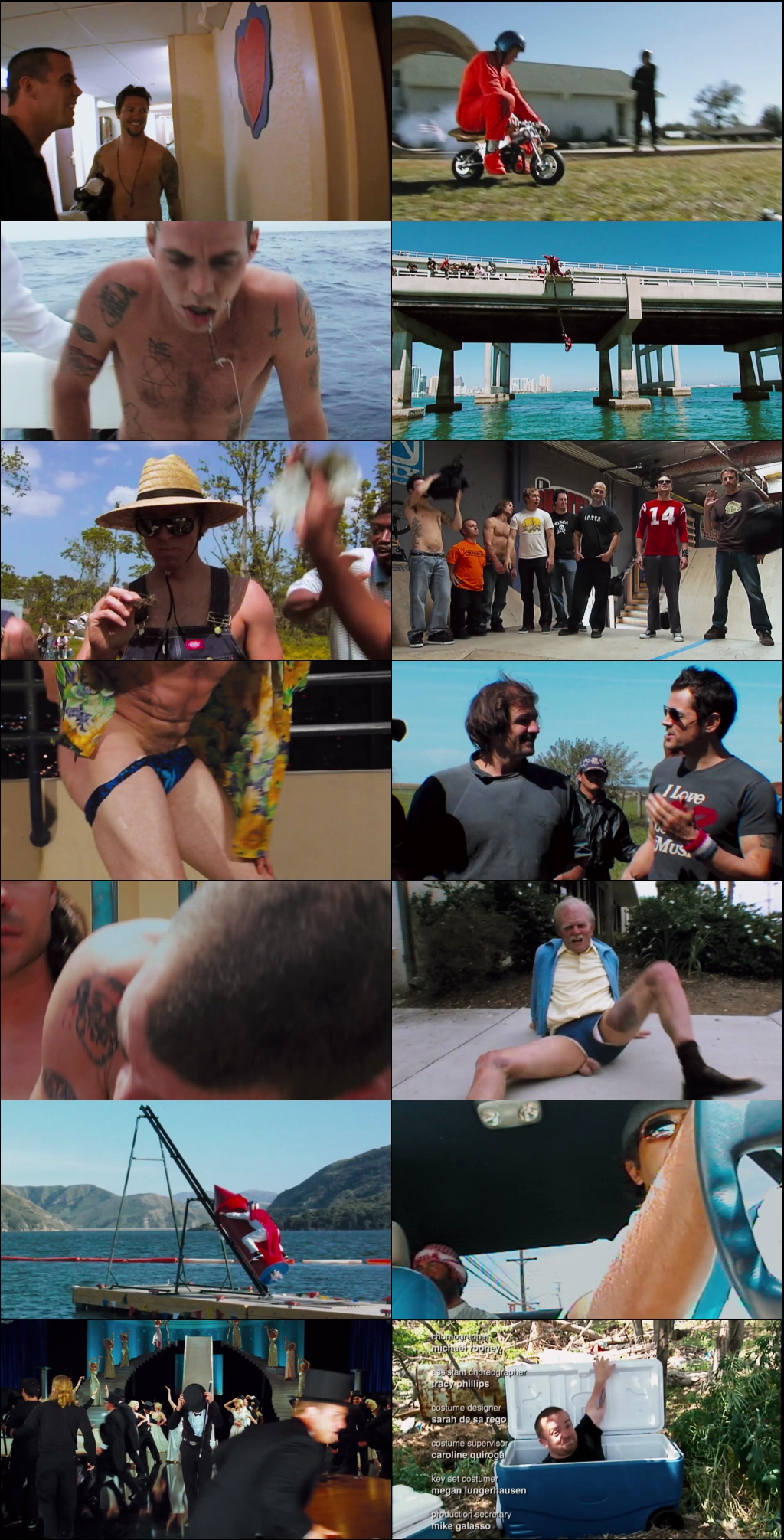 Jackass Number Two (2006) 1080p | 720p | 480p WebRip [Hindi (हिन्दी) + English] DD5.1 ESub Screenshots