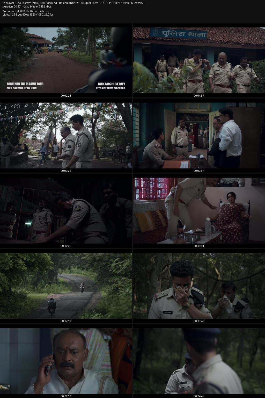 Janaawar – The Beast within Season 1 (2025) [Hindi] 4K 2160p 1080p 720p 480p ZEE5 WEB-DL ESub Screenshots
