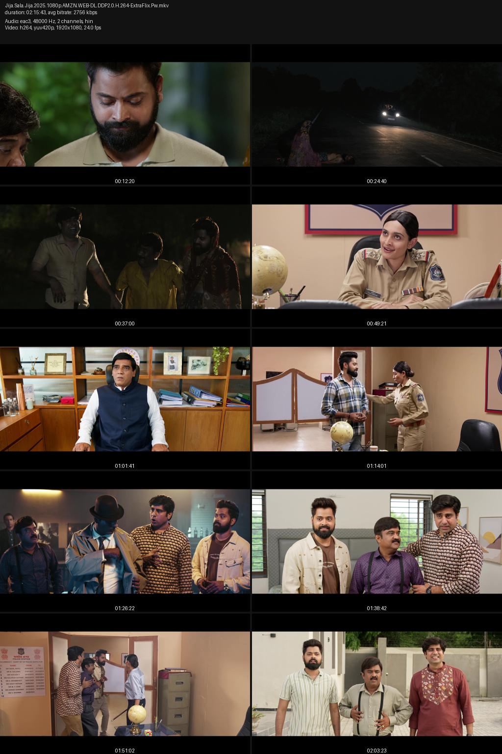 Jija Sala Jija (2025) [Hindi-Gujarati] 1080p 720p 480p Amazon WEB-DL ESub Screenshots