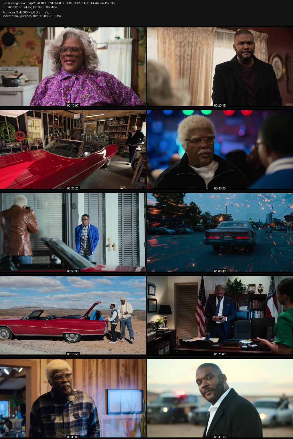 Joe’s College Road Trip (2026) [Hindi-English] 1080p 720p 480p Netflix WEB-DL ESubs Screenshots