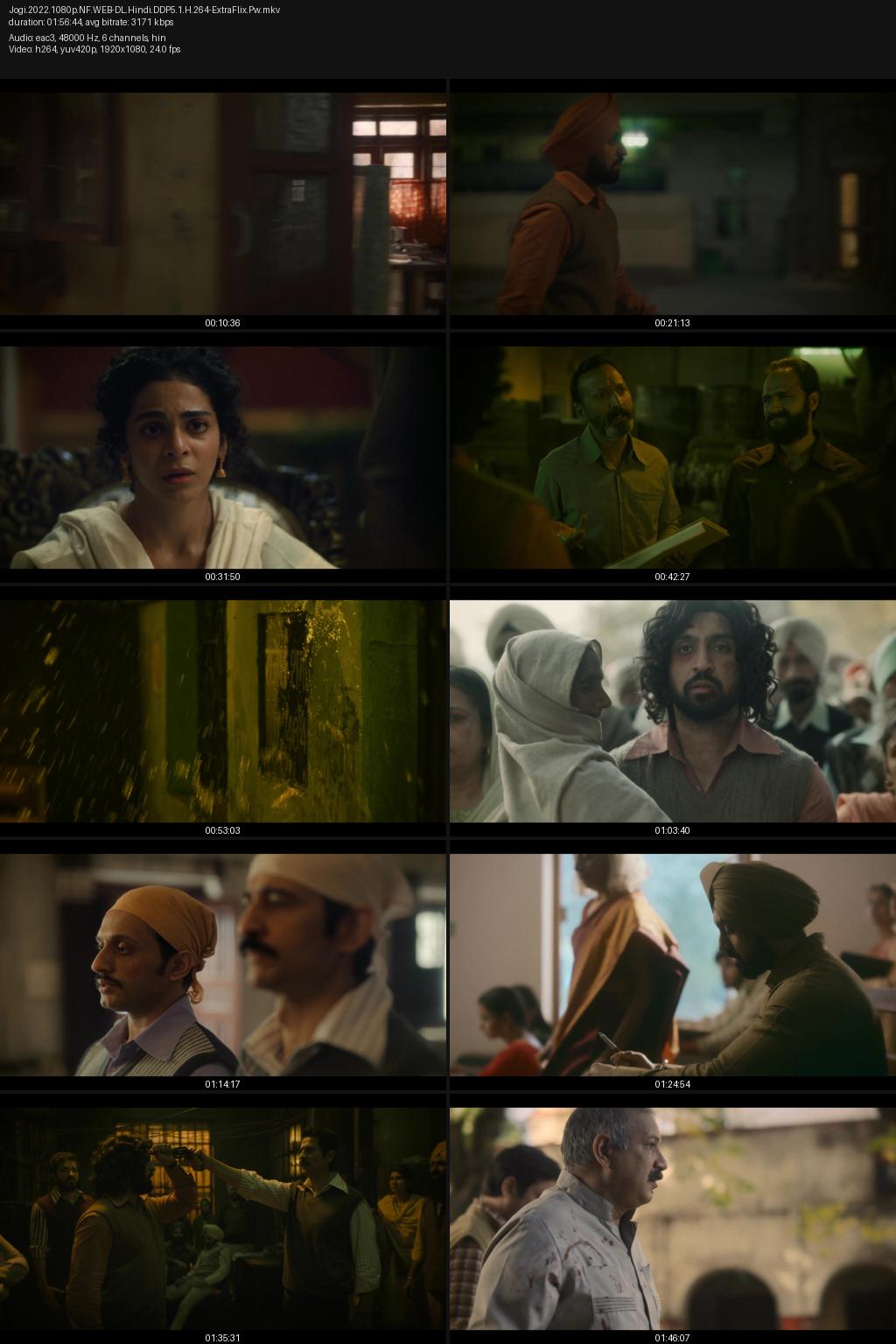 Jogi (2022) [Hindi] 4K 2160p 1080p 720p 480p Netflix WEB-DL ESubs Screenshots