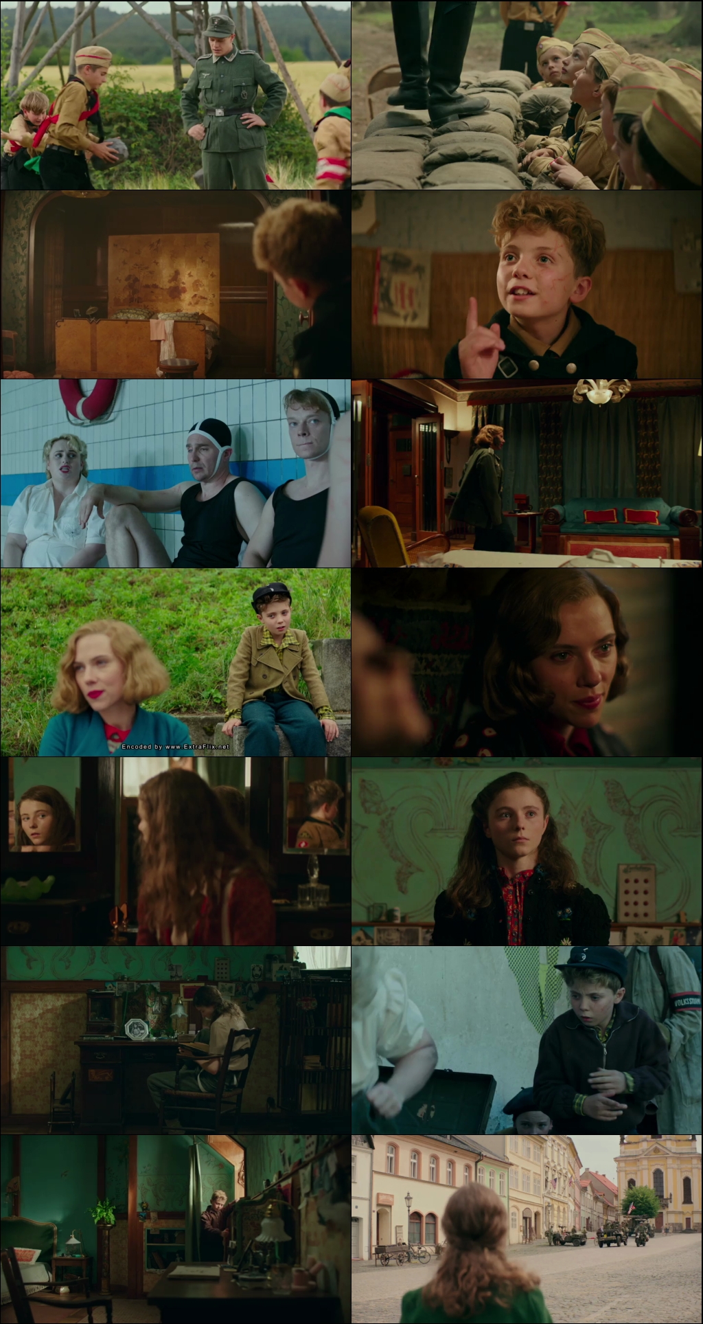 Jojo Rabbit (2019) 1080p | 720p | 480p BluRay [Hindi (हिन्दी) + English] DD5.1 ESub Screenshots