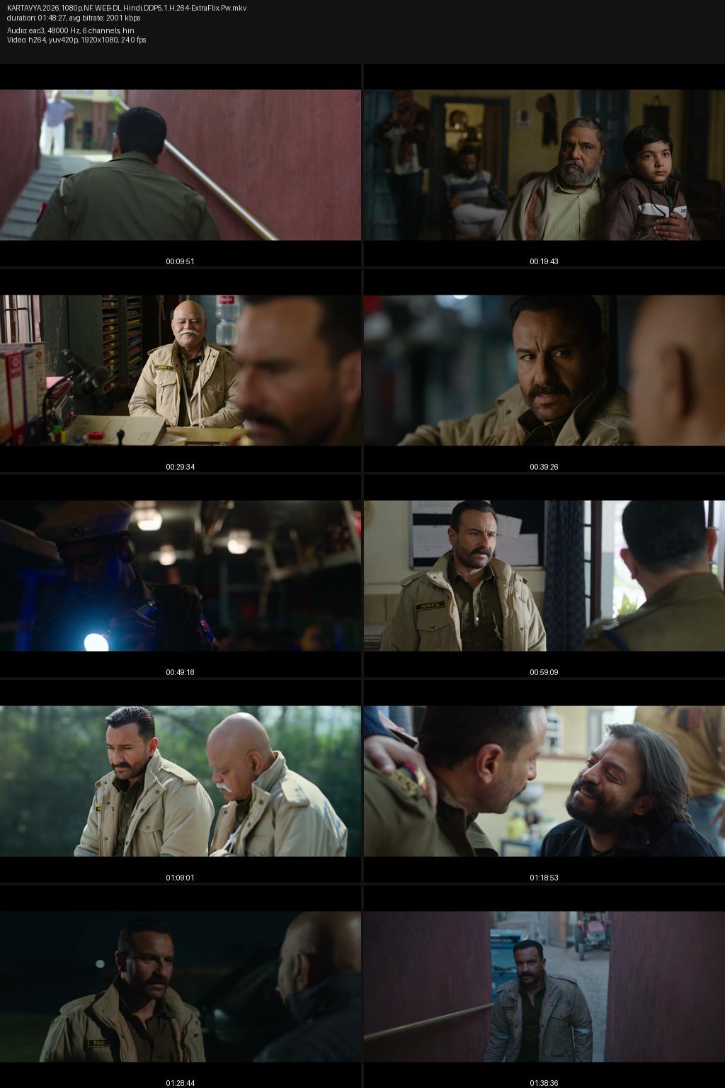 Kartavya (2026) [Hindi] 4K 2160p 1080p 720p 480p Netflix WEB-DL ESubs Screenshots