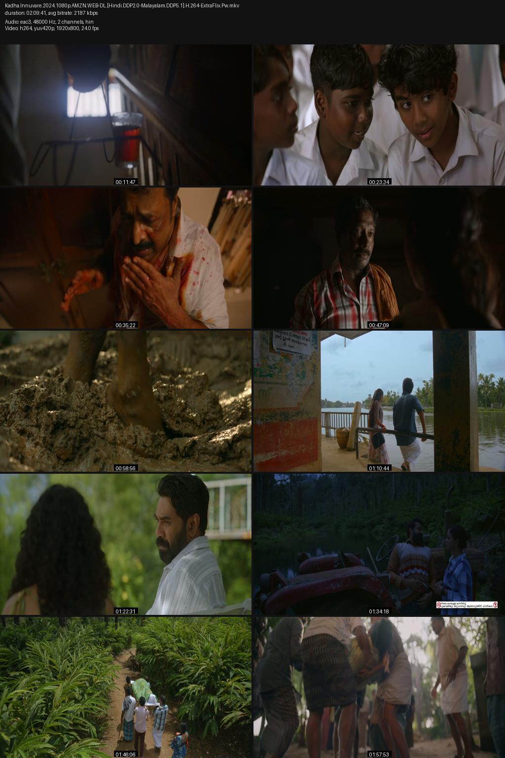 Kadha Innuvare (2024) 1080p | 720p | 480p Amazon WEB-DL [Hindi-Malayalam] ESub Screenshots