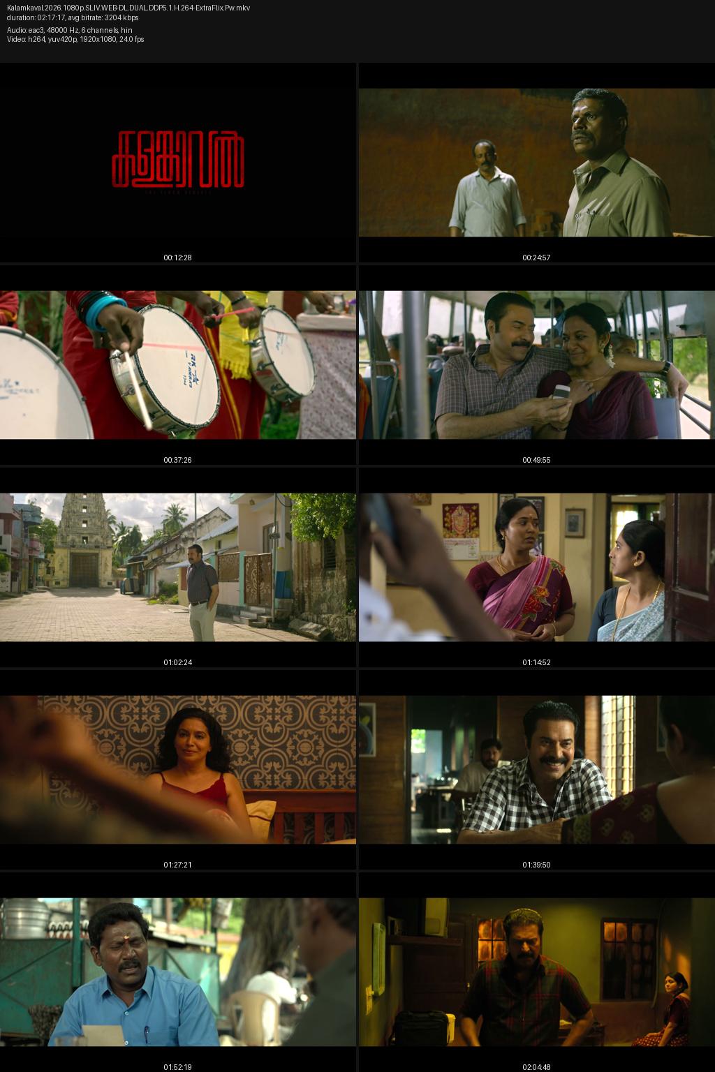 Kalamkaval (2025) [Hindi-Malayalam] 4K 2160p 1080p 720p 360p SonyLIV WEB-DL ESubs Screenshots
