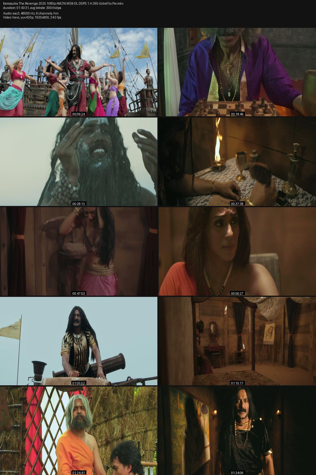 Kamasutra 3D aka Kamasutra The Revenge (2013) 1080p | 720p | 480p Amazon WEB-DL Hindi ESub Screenshots