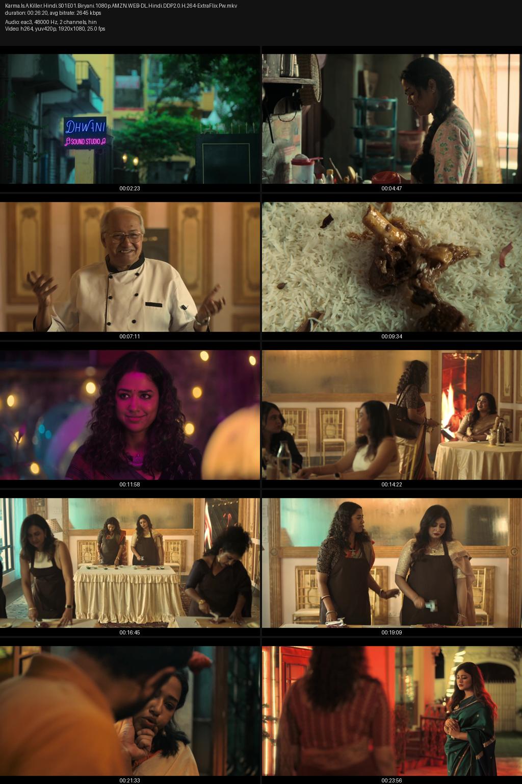 Karma Is A Killer aka Karma Korma Season 1 (2025) [Hindi] 1080p 720p 480p Amazon WEB-DL ESub Screenshots