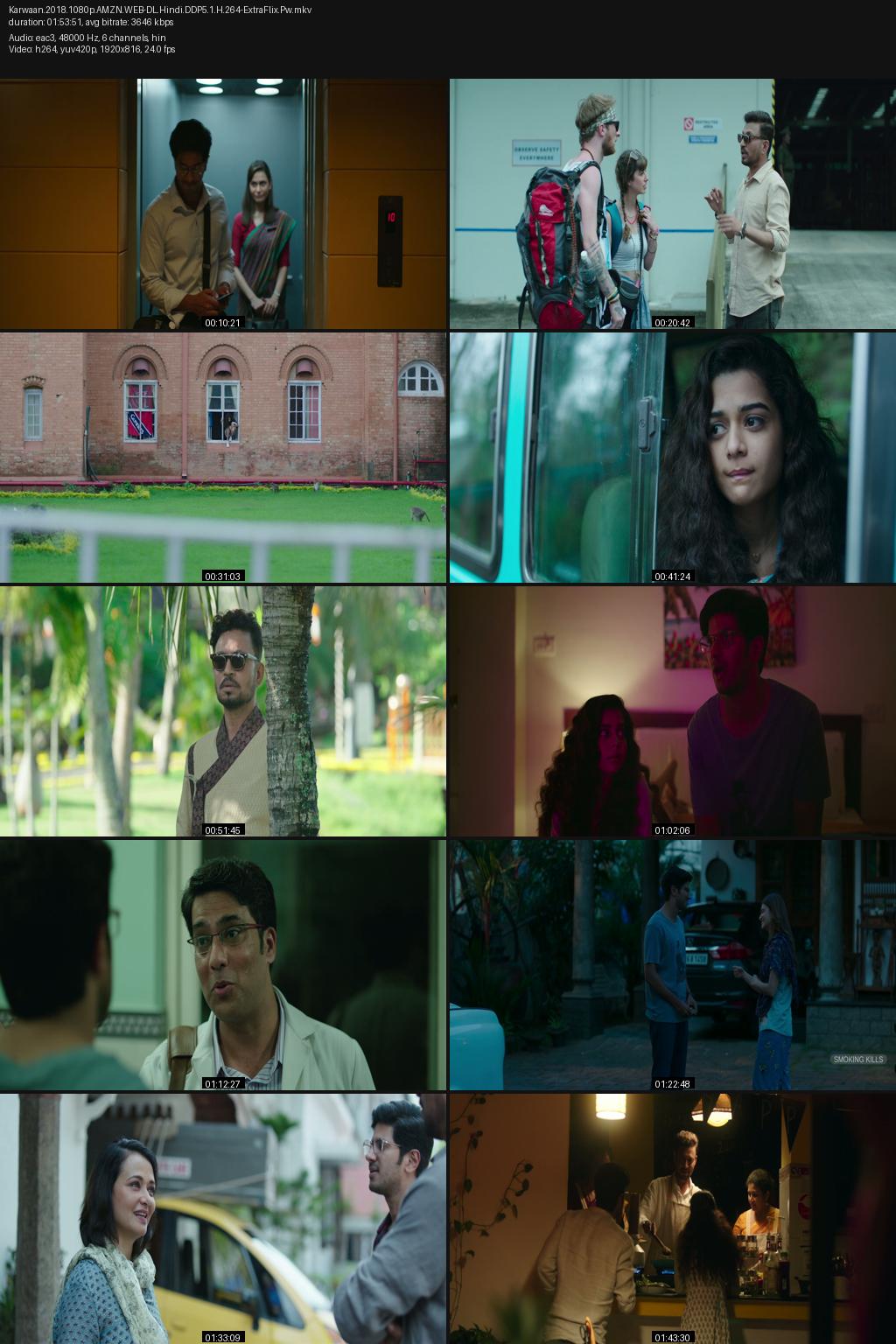 Karwaan (2018) [Hindi] 1080p 720p 480p Netflix WEB-DL ESub Screenshots