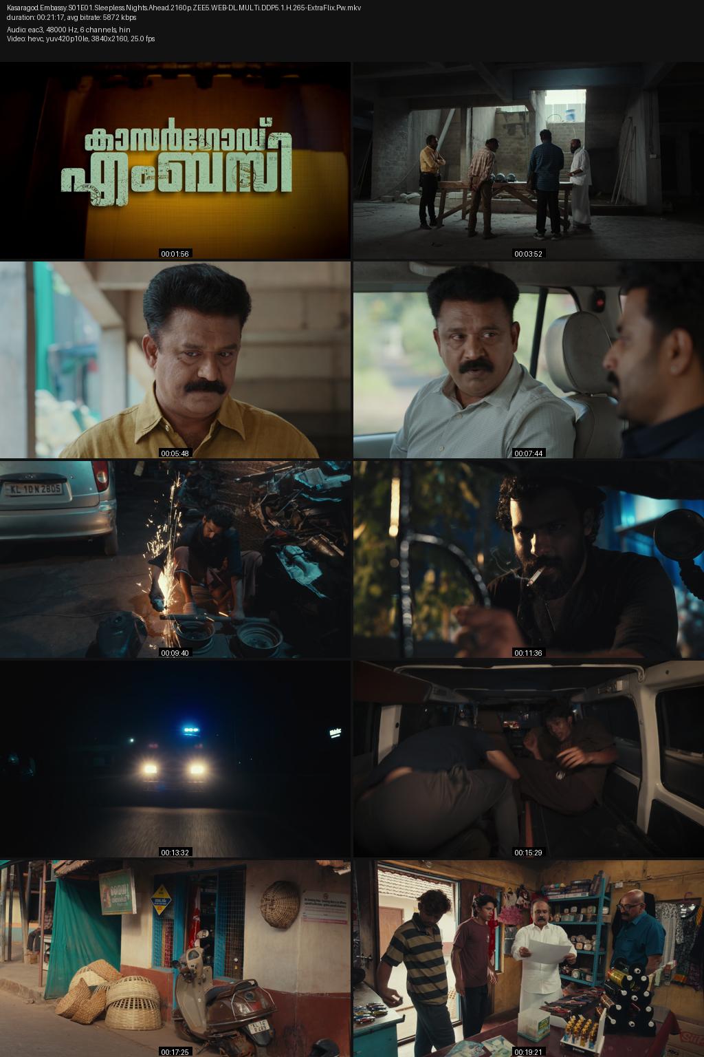 Kasargod Embassy Season 1 (2026) [Hindi-Malayalam] 4K 2160p 1080p 720p 480p ZEE5 WEB-DL ESub Screenshots