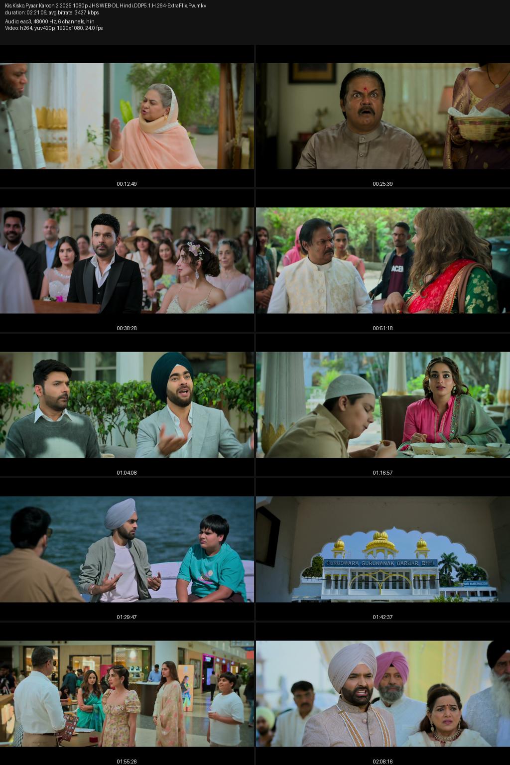 Kis Kisko Pyaar Karoon 2 (2025) [Hindi] 4K 2160p 1080p 720p 480p JioHotstar WEB-DL ESub Screenshots