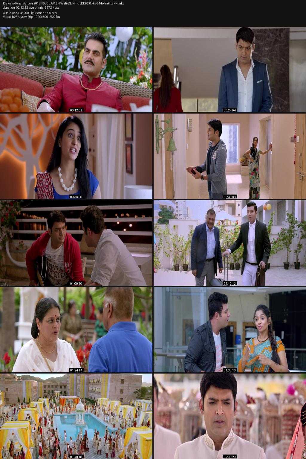 Kis Kisko Pyaar Karoon (2015) [Hindi] 1080p 720p 480p Amazon WEB-DL ESub Screenshots