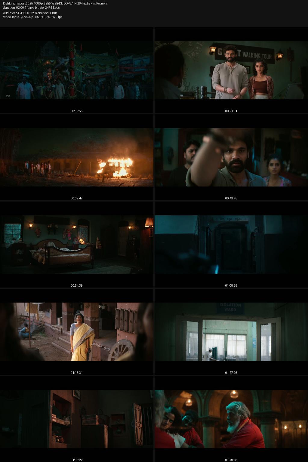 Kishkindhapuri (2025) [Hindi-Telugu] 4K 2160p 1080p 720p 480p ZEE5 WEB-DL ESub Screenshots