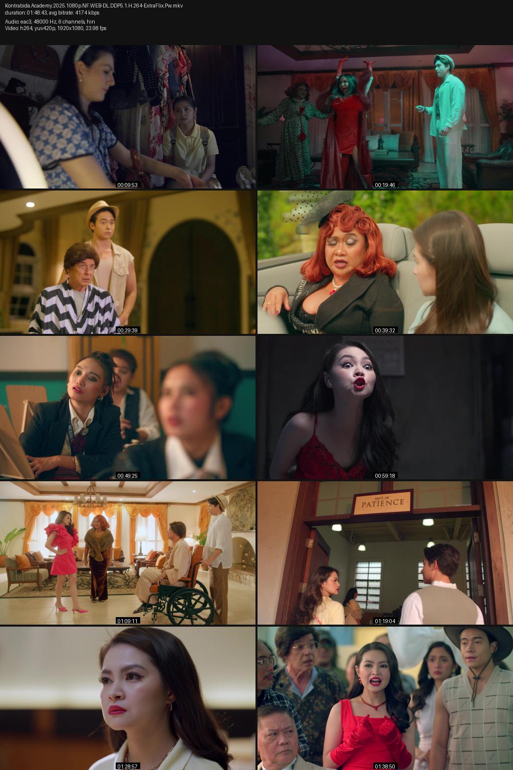 Kontrabida Academy (2025) [Hindi-Filipino] 1080p 720p 480p Netflix WEB-DL ESubs Screenshots