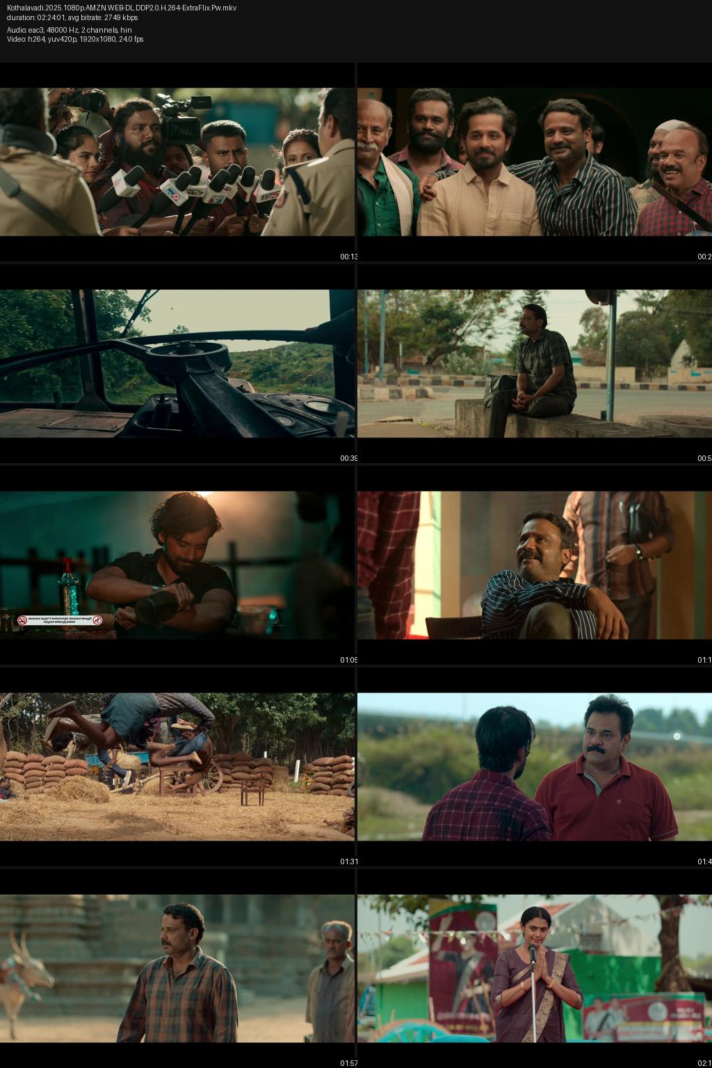 Kothalavadi (2025) [Hindi-Kannada] 1080p 720p 480p Amazon WEB-DL ESub Screenshots