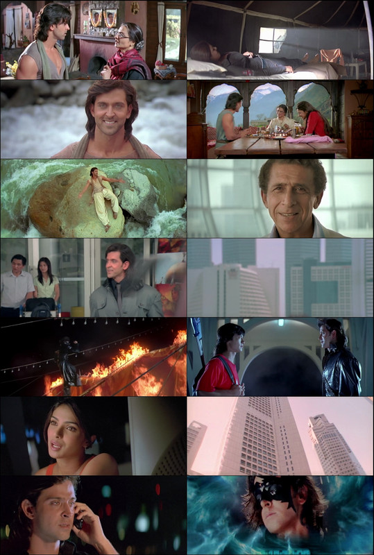 Krrish (2006) 1080p | 720p | 480p BluRay [Hindi (हिन्दी)] DD5.1 ESub Screenshots