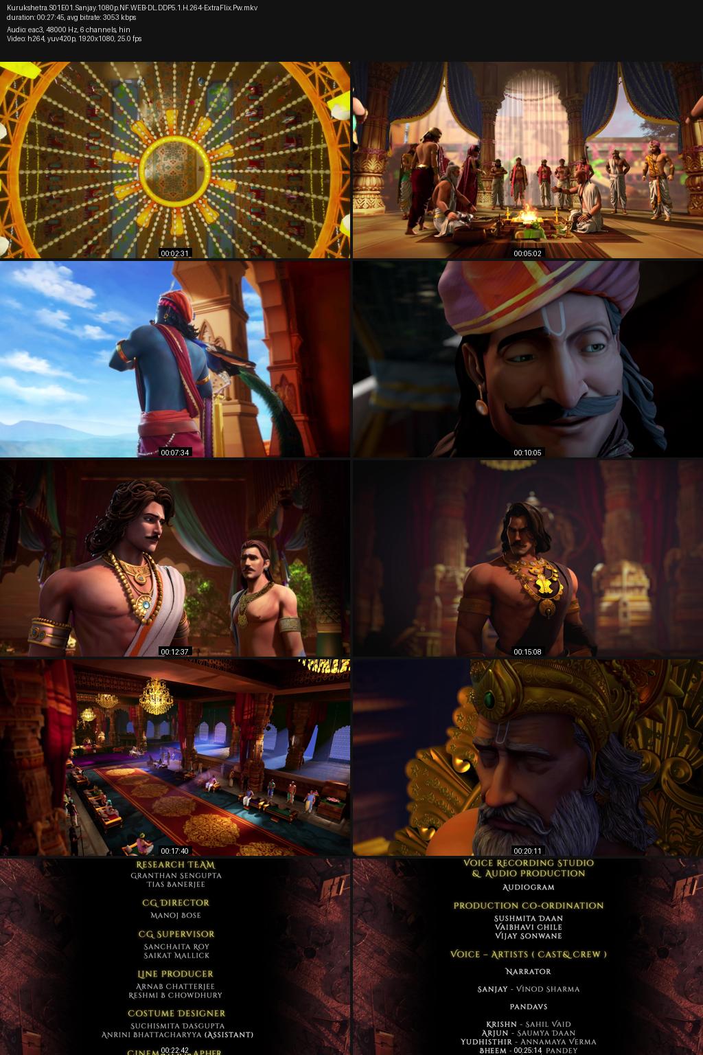Kurukshetra Season 1 Part 1 (2025) [Hindi] 4K 2160p 1080p 720p 480p Netflix WEB-DL ESubs Screenshots