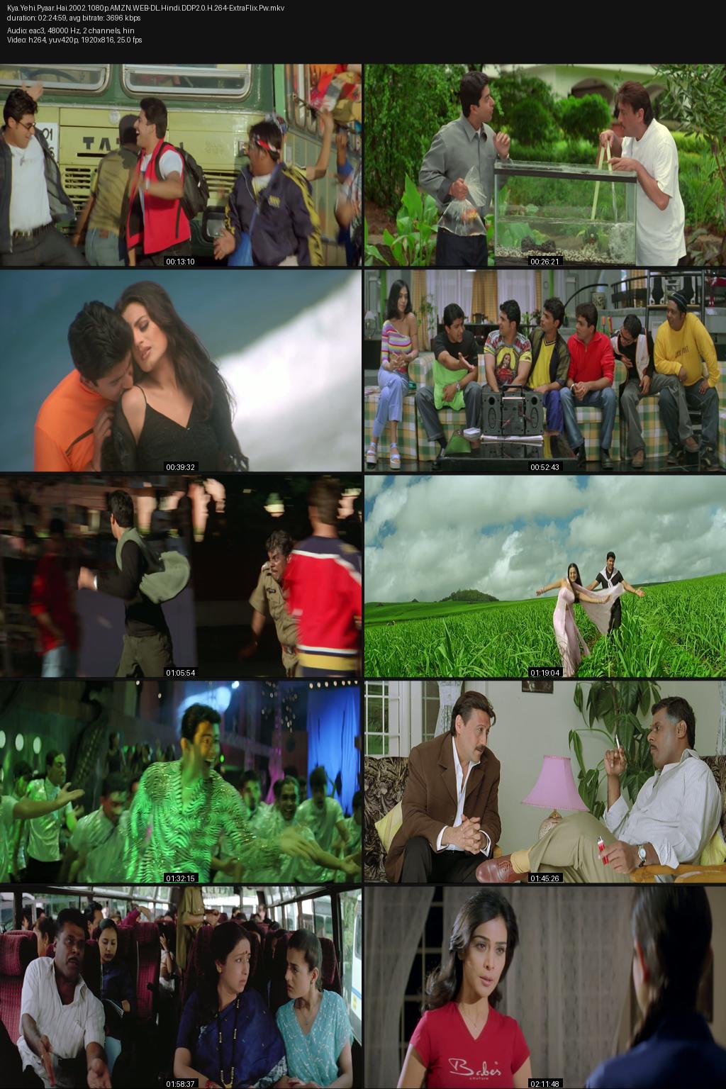 Kya Yehi Pyaar Hai (2002) [Hindi] 1080p 720p 480p Amazon WEB-DL ESub Screenshots