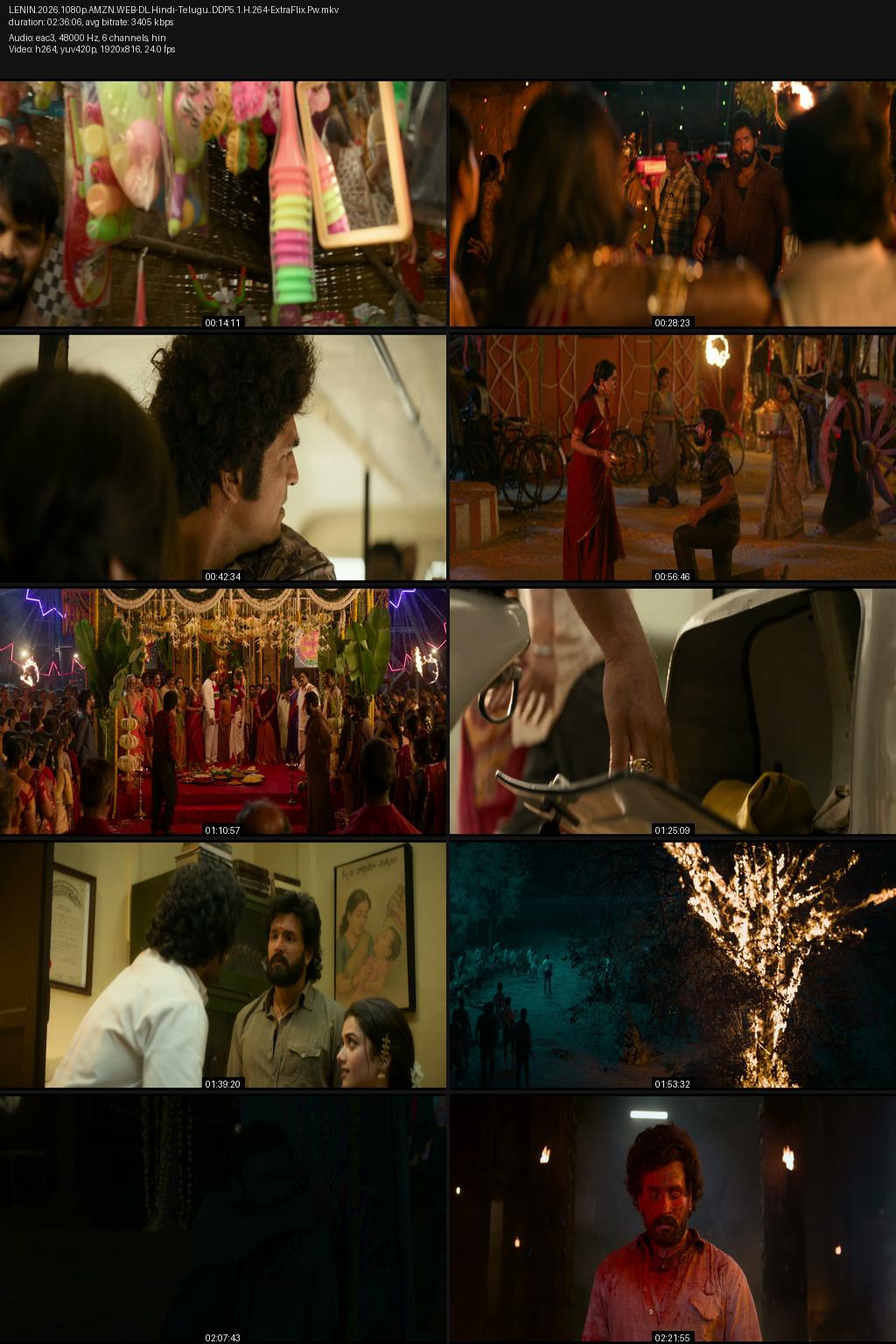 Lenin (2026) [Hindi-Telugu] 4K 2160p 1080p 720p 480p Amazon WEB-DL ESub Screenshots