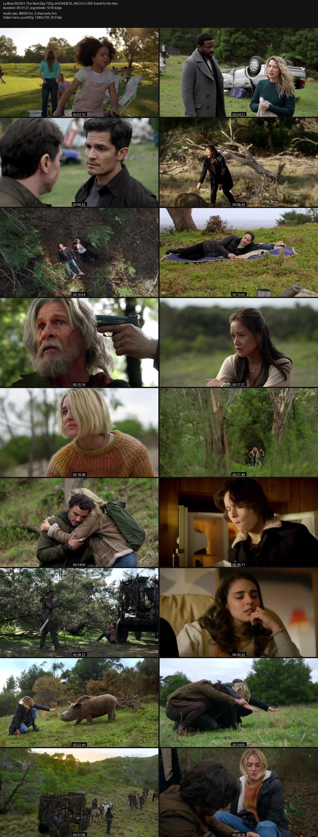 La Brea Season 2 (2022) 1080p | 720p | 480p JioHotstar WEB-DL [Hindi-English] ESub Screenshots