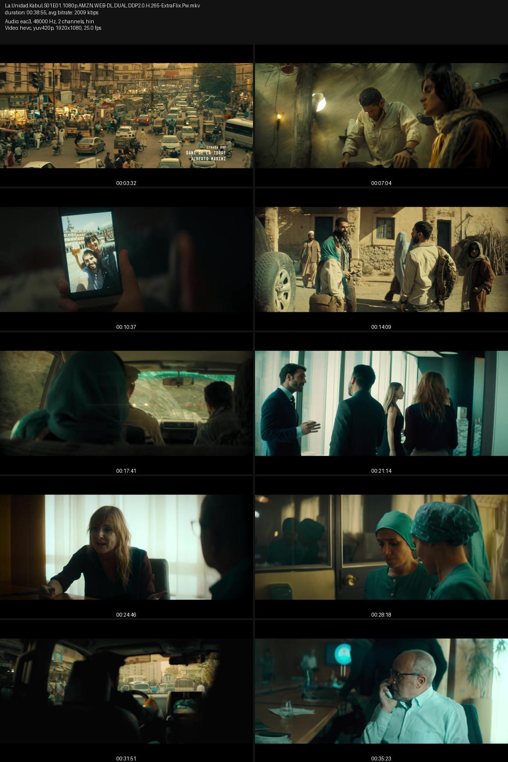 La Unidad: Kabul Season 1 (2023) [Hindi-Spanish] 1080p 720p 480p Amazon WEB-DL ESub Screenshots