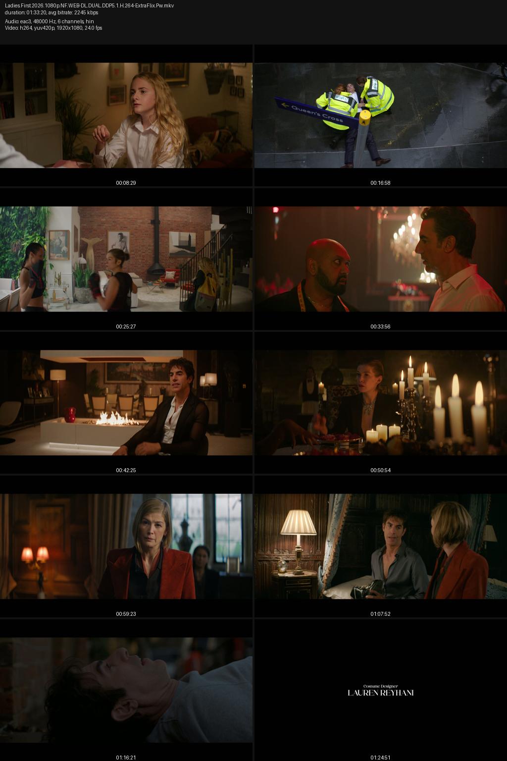 Ladies First (2026) [Hindi-English] 1080p 720p 540p Netflix WEB-DL ESubs Screenshots