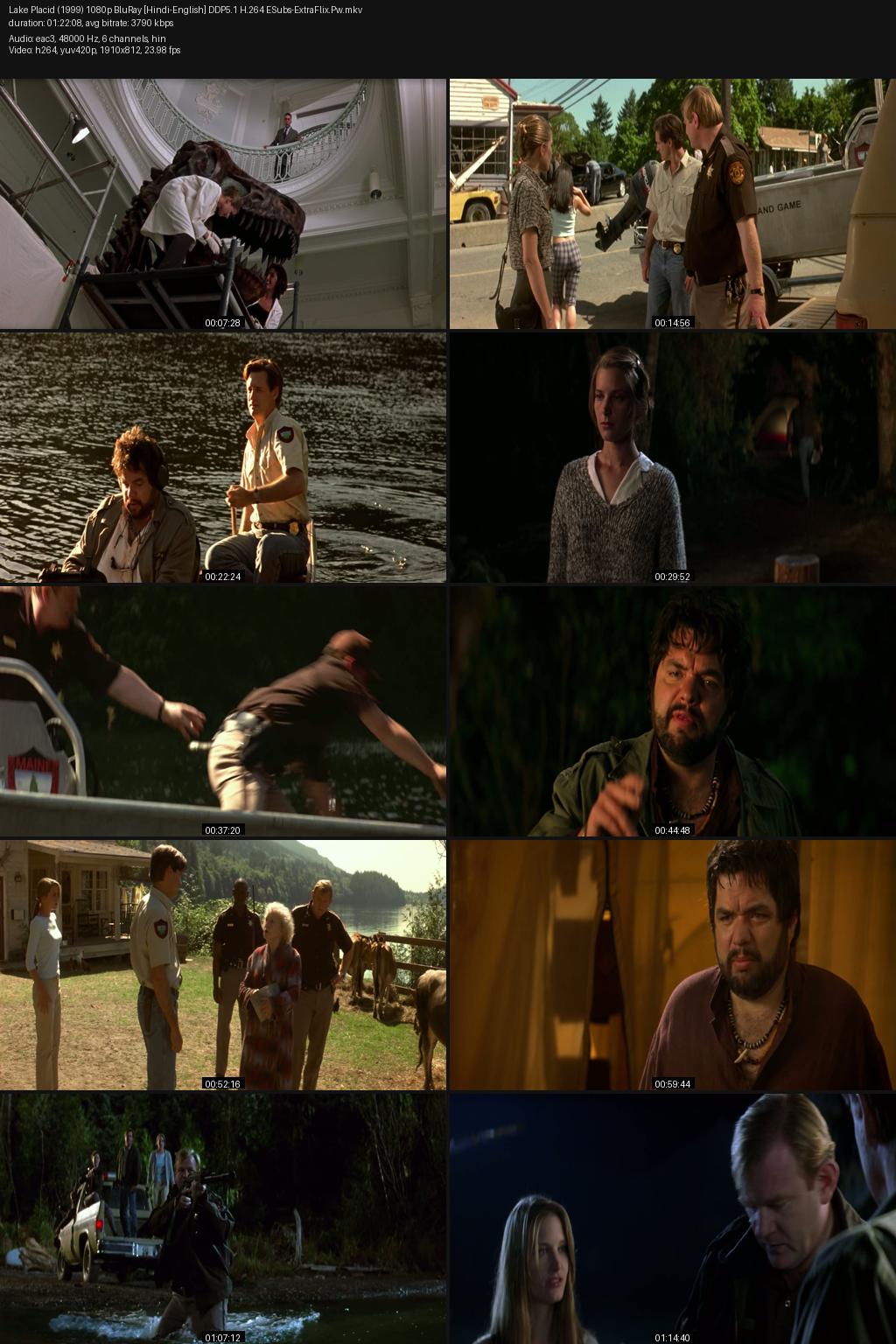 Lake Placid (1999) [Hindi-English] 1080p 720p 480p BluRay Esubs Screenshots