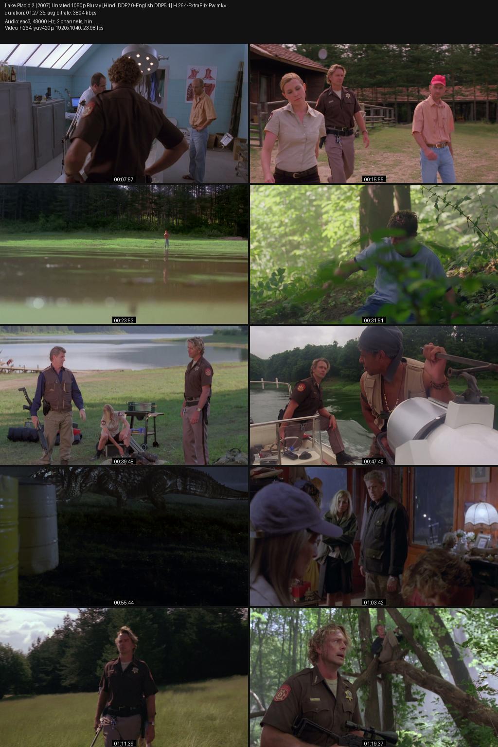 Lake Placid 2 (2007) UnRated [Hindi-English] 1080p 720p 480p BluRay ESub Screenshots
