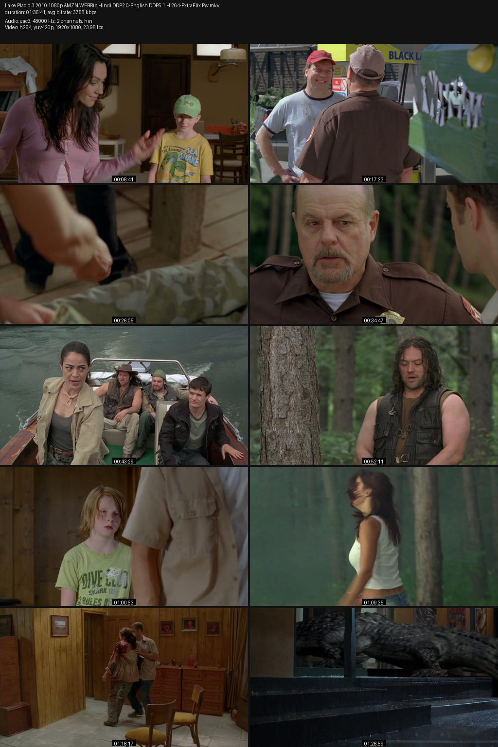 Lake Placid 3 (2010) [Hindi-English] 1080p 720p 480p Amazon WEBRip ESub Screenshots