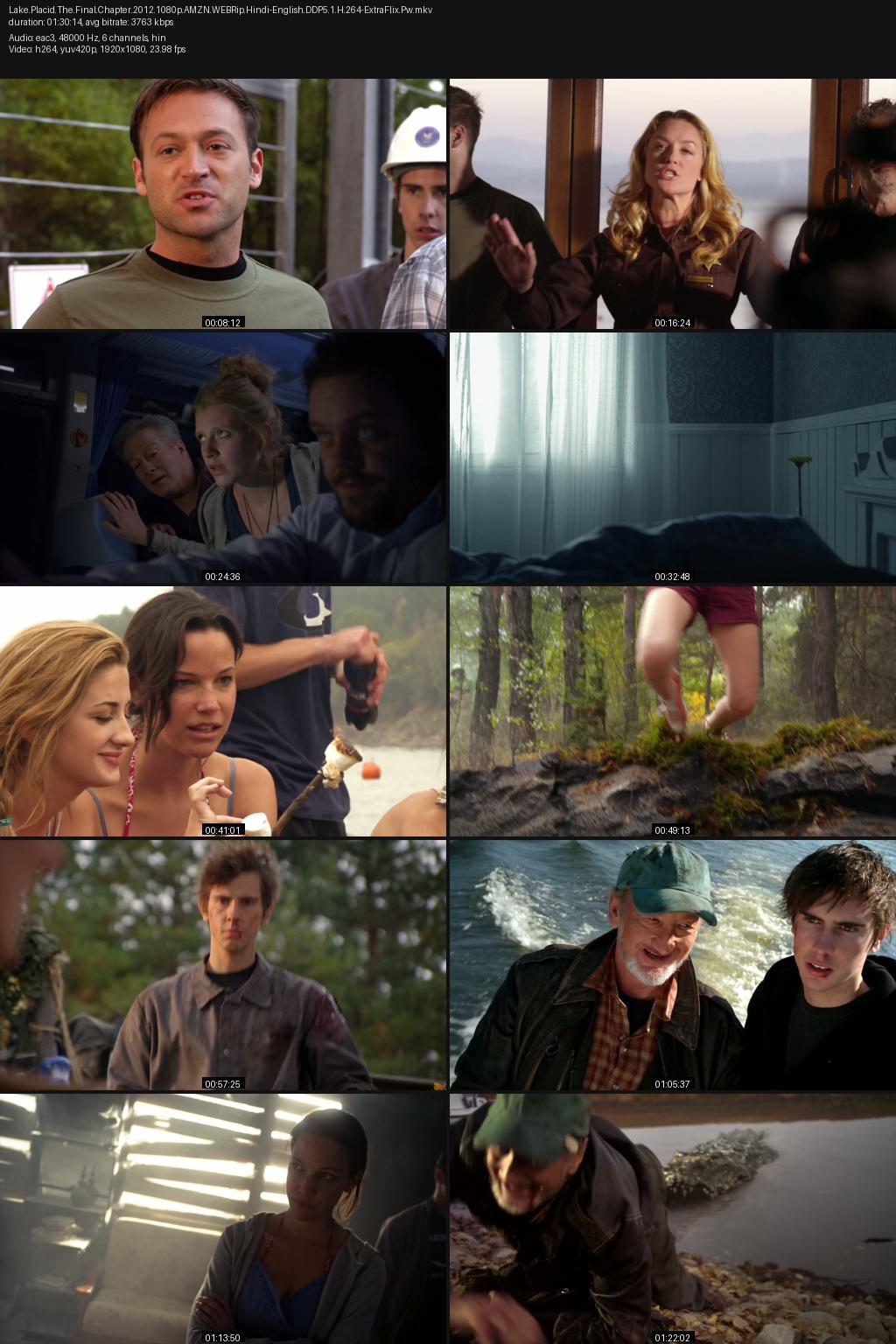 Lake Placid: The Final Chapter (2013) [Hindi-English] 1080p 720p 480p Amazon WEBRip ESub Screenshots