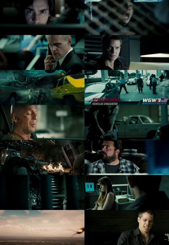 Live Free or Die Hard (2007) 1080p | 720p | 480p BluRay [Hindi (हिन्दी) + English] DD5.1 ESub Screenshots