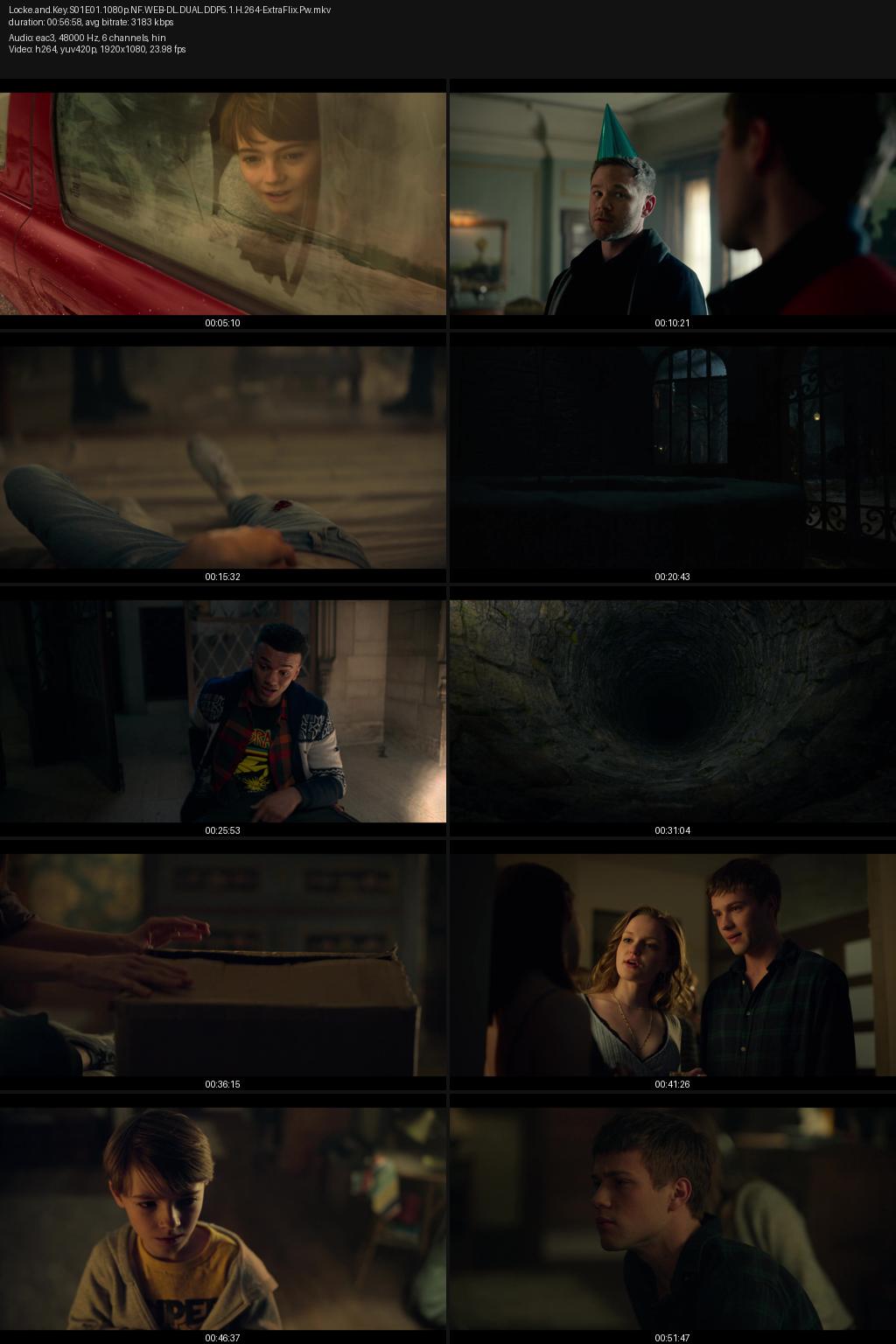 Locke & Key Season 1 (2020) [Hindi-English] 1080p 720p 480p Netflix WEB-DL ESubs Screenshots