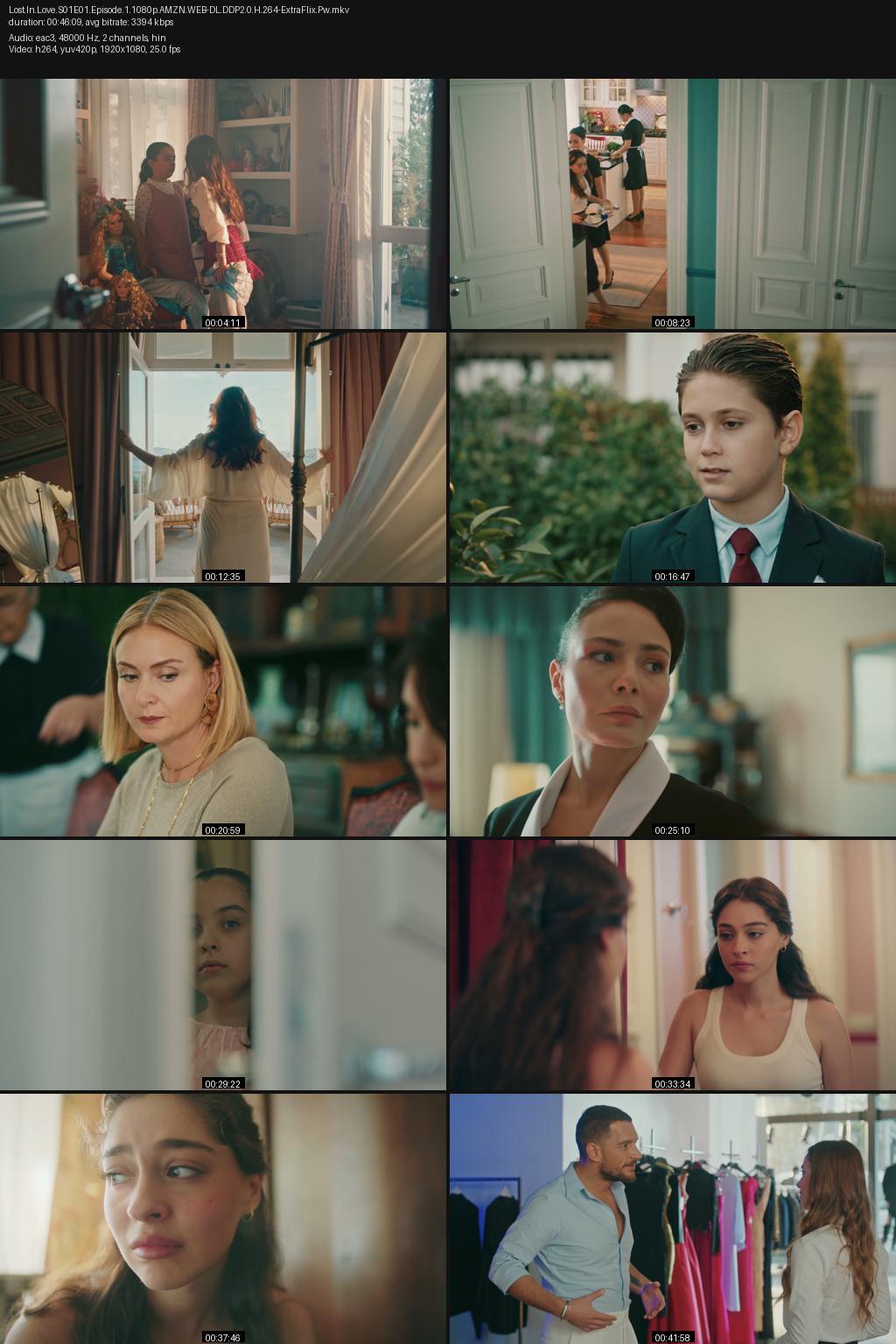Lost in Love aka Sakla Beni Season 1 (2023) 1080p | 720p | 480p Amazon WEB-DL [Hindi-Turkish] ESub Screenshots